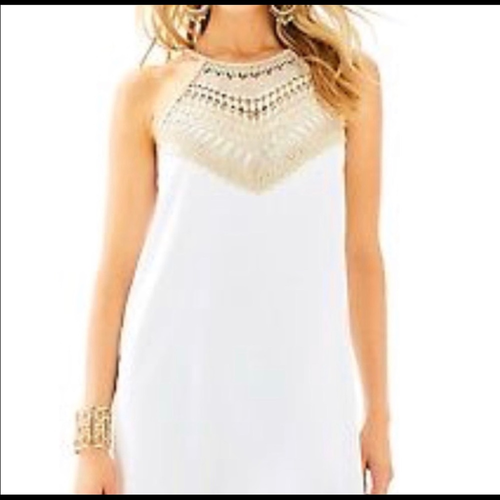 Lily Pulitzer Pearl Soft Shift Dress Size 4